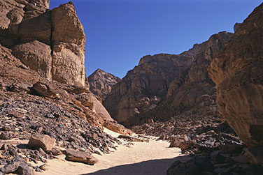 Im hintern Abschnitt des Wadi Sura