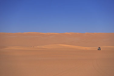 Dünenzüge auf dem Plateau des Gilf Kebir - Gap Dunes