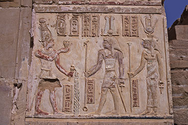 Tempel Deir el-Hagar in der Oase Dachla