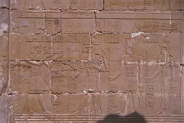 Tempel Deir el-Hagar in der Oase Dachla