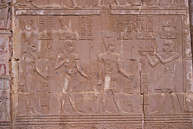 Tempel Deir el-Hagar in der Oase Dachla