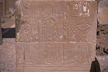 Tempel Deir el-Hagar in der Oase Dachla