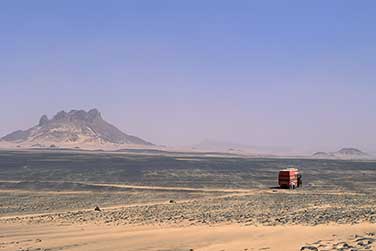 Auf dem Weg Richtung Bordj El Haouas (Fort Gardel)