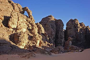 In den Tälern nördlich von Djanet
