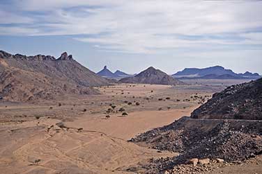 Aufstieg auf das Plateau de Fadnoun bei Bordj El Haouas