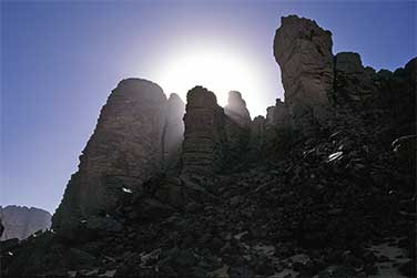 Aufstieg nach Sefar und Tamrit