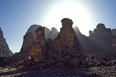 Aufstieg nach Sefar und Tamrit