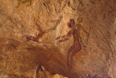 Felszeichnungen von Tan Zumaïtak